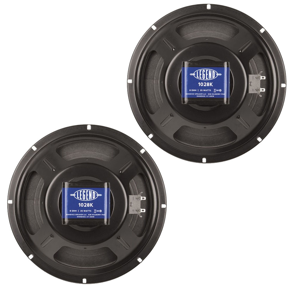 Eminence LEGEND 1028K 8ohm 10" 35watt Guitar speaker - Click Image to Close